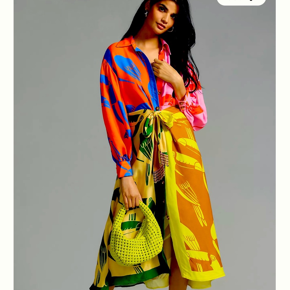 New new tag farm rio dress midi